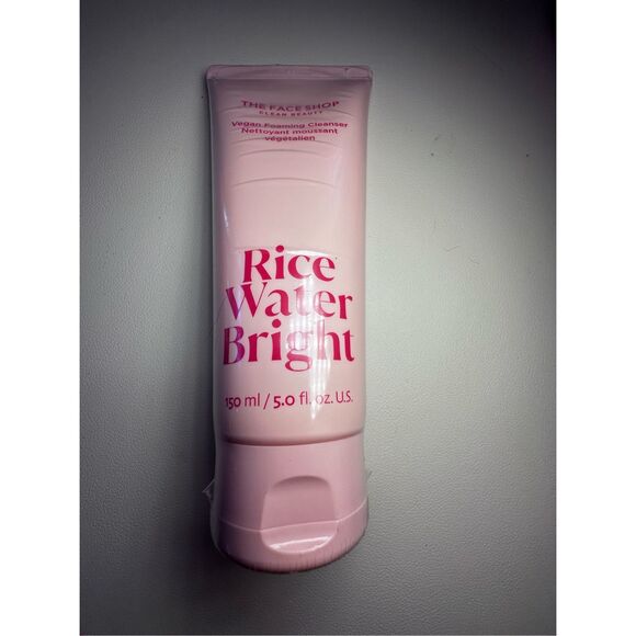 The Face Shop Rice Water Bright Foaming Cleanser, Vegan, 5 OZ - Picture 1 of 3